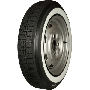 Pneu Michelin X 550R16 (550HR16) 84H Tube Type - Flanc Blanc 40 mm (1 1/2")