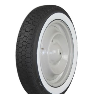 Pneu Michelin 135R15 72S TL Michelin ZX 135SR15, 135/80R15, 135R380 Flanc Blanc 40 mm