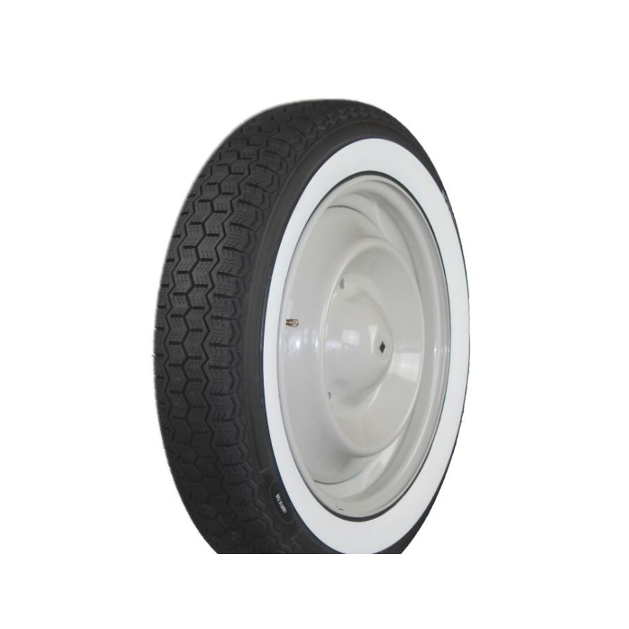 Pneu Michelin 135R15 72S TL Michelin ZX 135SR15, 135/80R15, 135R380 Flanc Blanc 40 mm